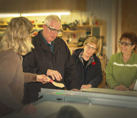 Woodworking classes based in Bowden Alberta