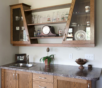 Custom built cabinets to fit your space